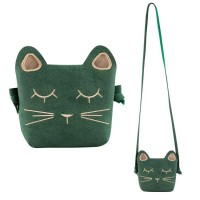 Little Girls Purses Cat Adjustable Strap Kids Toddler Shoulder Crossbody Bag for GirlsHandbag Cross Body Shoulder Bag Sling