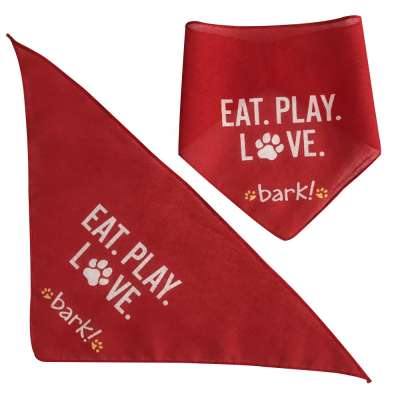 Wholesale cotton active saliva towel printed triangle puppy pet red dog bandana scarf