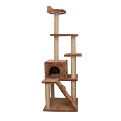 Sturdy Sisal Condo Cat Pet House Tree For Large Cat